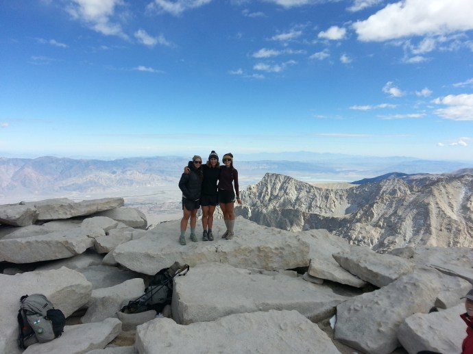 Whitney summit! Yay!